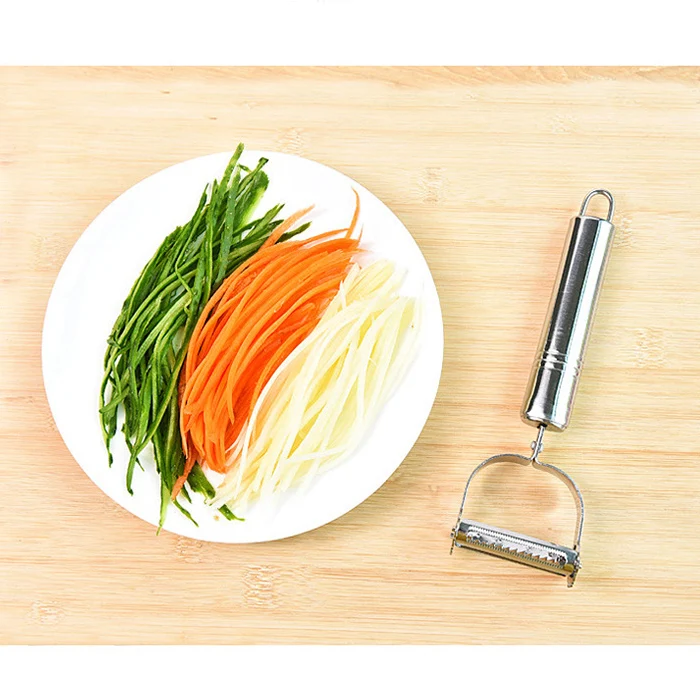 Useful Vegetable Cutter Slicer Stainless Steel Peeler Parer Kitchen Tool Portable Potato Slicer Julienne Kitchenware Gadgets