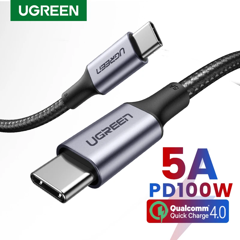 Ugreen Usb Type C To Usb C Cable For Samsung Galaxy S9 Pd 100w