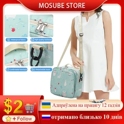 Pañal para bebé, organizador de almacenamiento de pañales para bebés, bolsa de toallitas reutilizables, cesta para carrito, bolsa húmeda / seca, bolsa de viaje para almacenamiento de momia, bolsa de enfermería