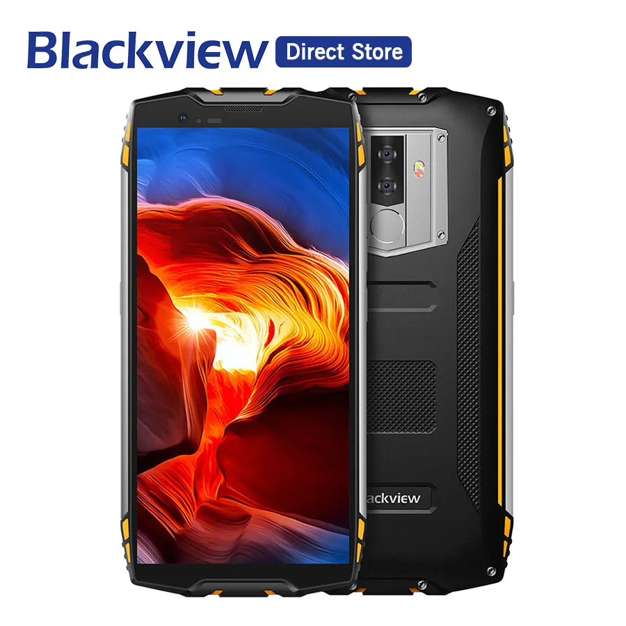 Blackview BV6800 Pro 5," смартфон IP68 Водонепроницаемый MT6750T Восьмиядерный аккумулятор 6580 мАч беспроводной зарядный телефон nfc