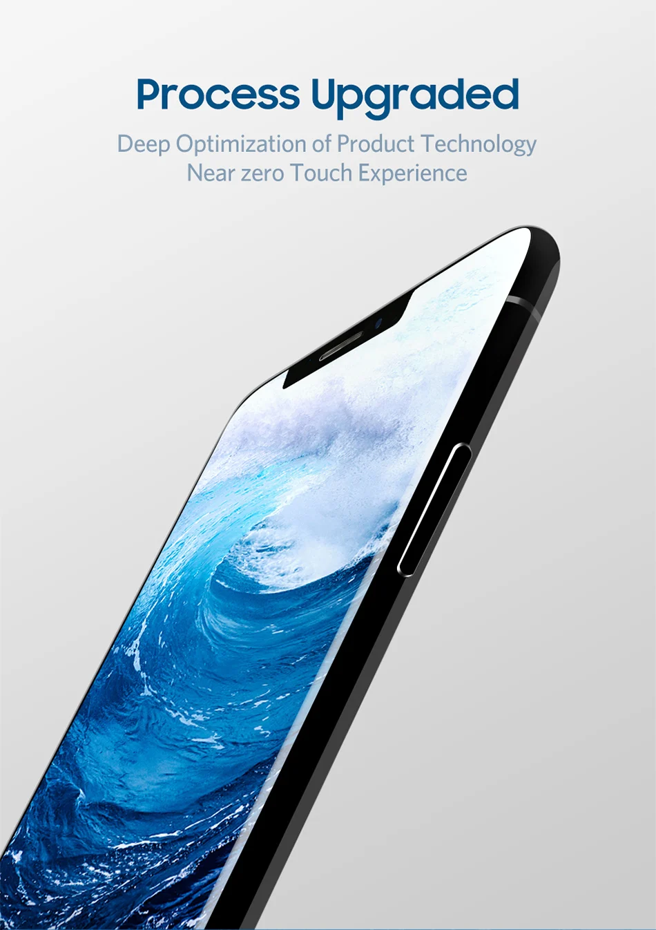 Benks 0.3mm Full Cover Tempered Glass For iPhone XS 5.8'' XS MAX 6.5'' XR 6.1 HD Screen Protector Anti Blu Ray Glass Front Film (2)