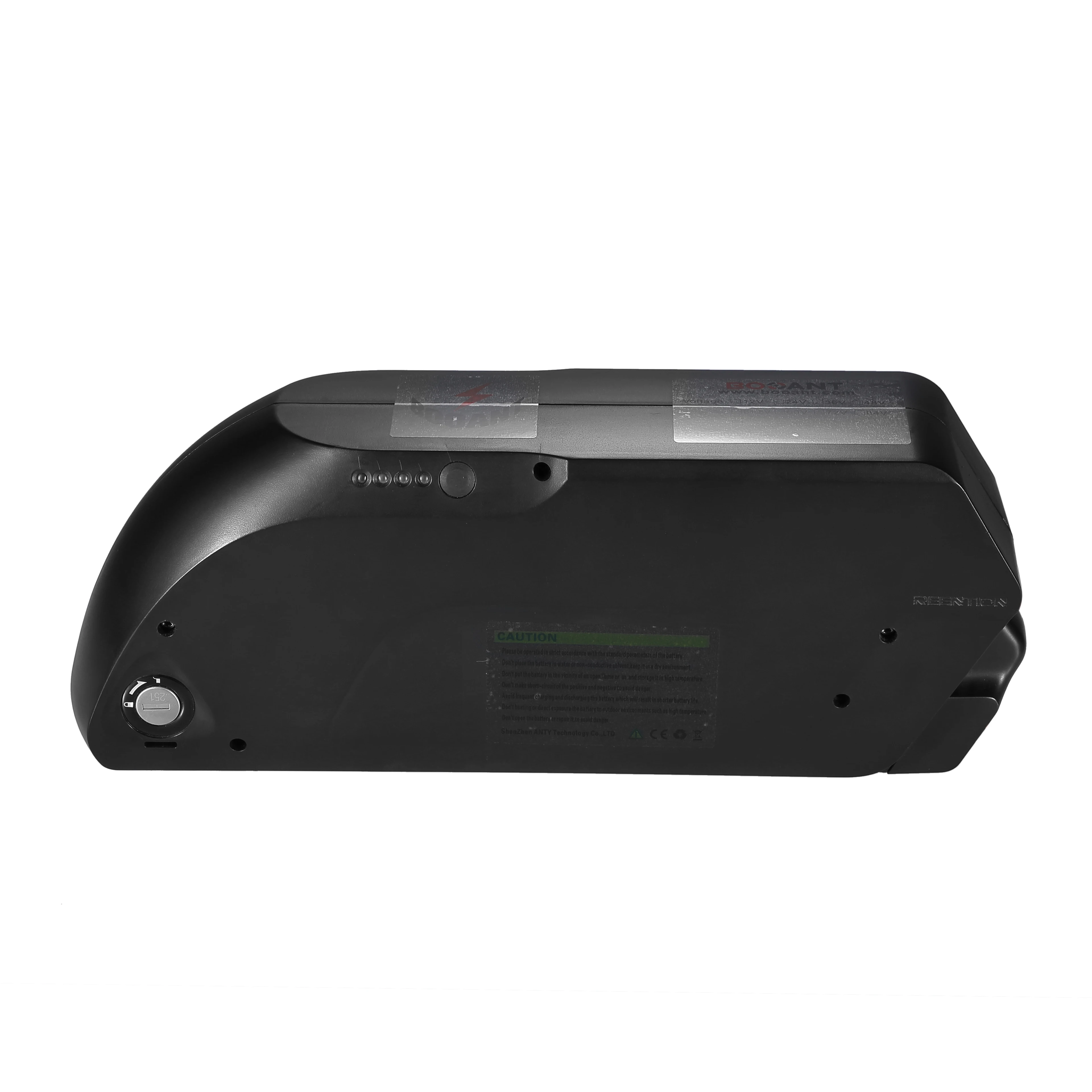 Flash Deal For 24V 36V 48V 52V shark Style 18650 battery case 7S 10S 13S 14S 18650 ebike lithium battery pack shell +power switch USB port 1