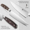 XINZUO Professional Full 7 PCs Knife Set German 1.4116 Stainless Steel Kitchen Knives Sets Best Kitchen Slicing Santoku Tool ► Photo 3/6
