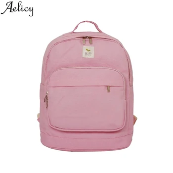 

Aelicy Shoulder Bags For Women 2019 New Fashion Ladies Large Capacity Campus Personalized Rucksack Zipper Travel Backpacks