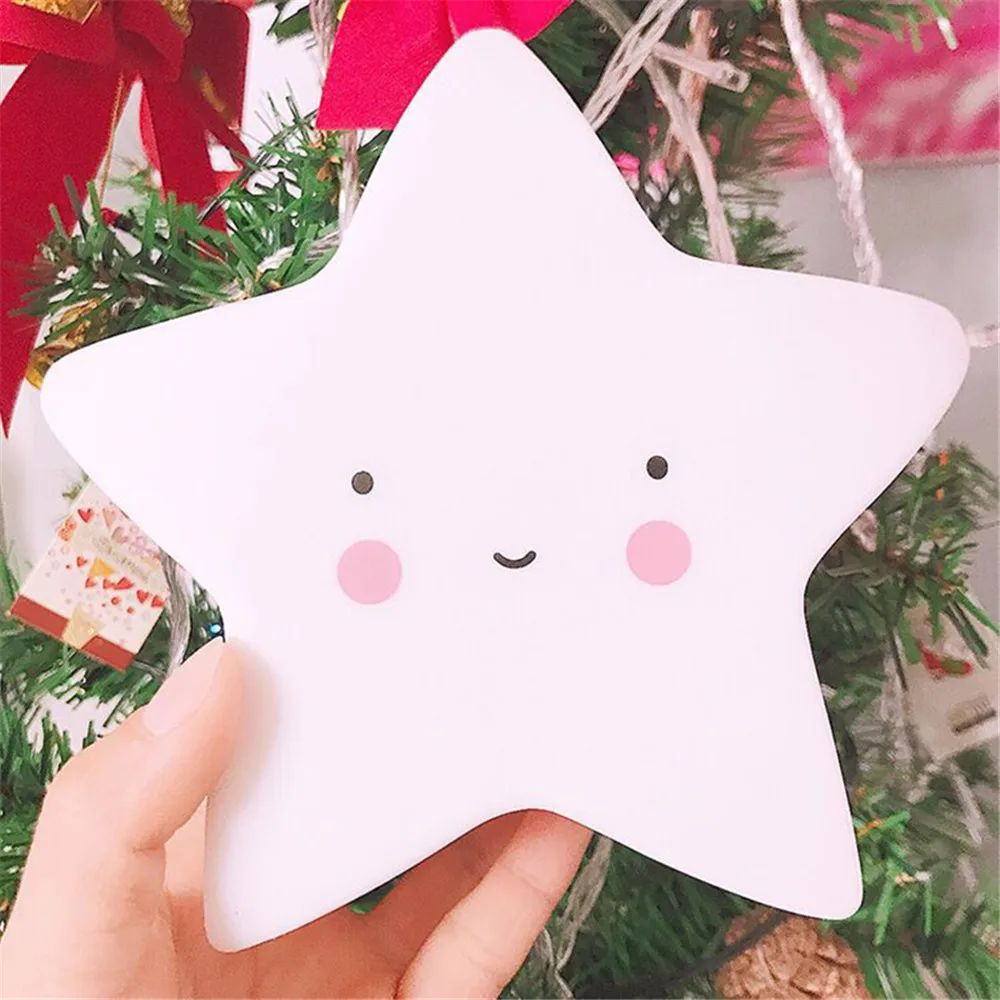 Led Night Lamp Baby Children's Room Decoration Bed LED Toy Bedroom Decoration Star Shape Light Baby LED Children's Night Light