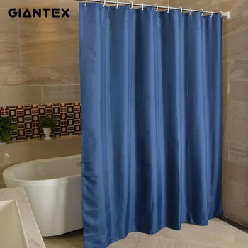 

GIANTEX NavyBlue Polyester Bathroom Curtain Waterproof Shower Curtains For Bathroom Cortina Ducha rideau de douche douchegordijn
