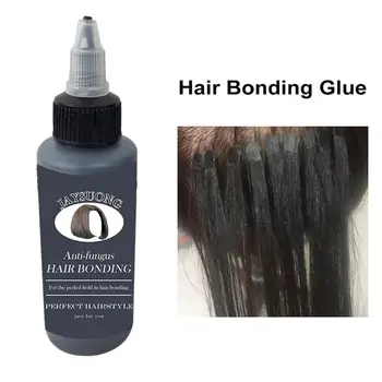 

Hot 30ml Anti-allergy Hair Bonding Glue Hairpiece Wig Hair Extension Gel Glue For Pro Salon Hair Extension Tape Styling Tools