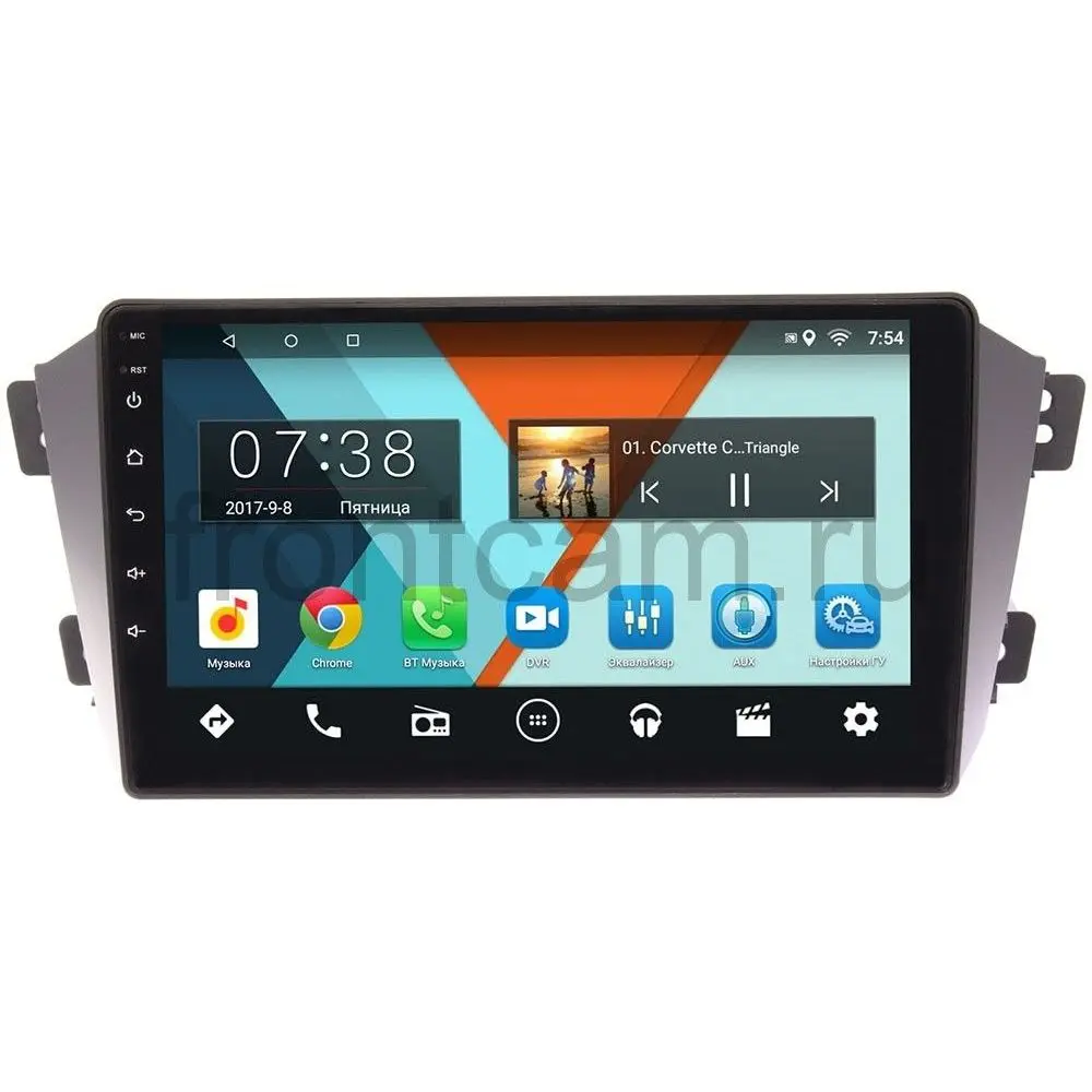 Штатная магнитола Geely Emgrand X7 2011- Wide Media MT9055MF-2/16 на Android 7.1.1(+ Камера заднего вида в подарок