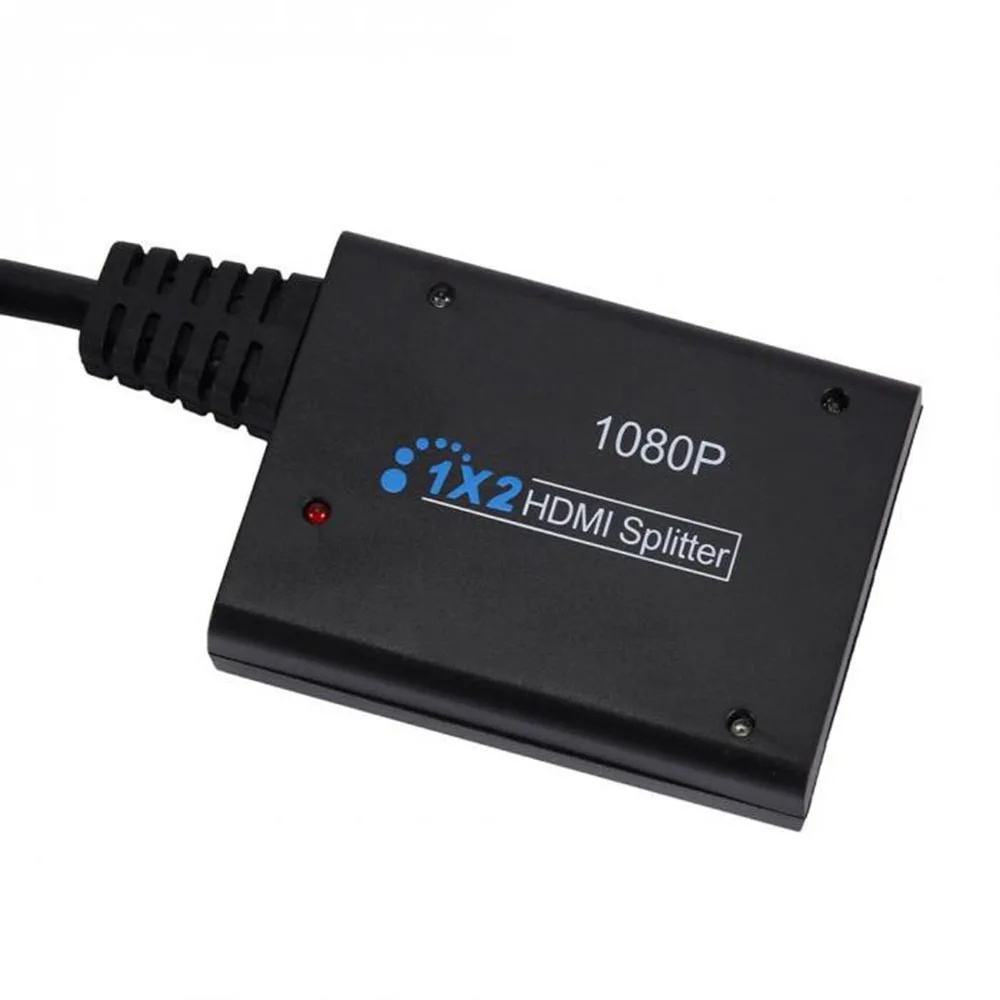 1080P HDMI порт мужской 2 Женский 1 в 2 Выход сплиттер кабель адаптер конвертер