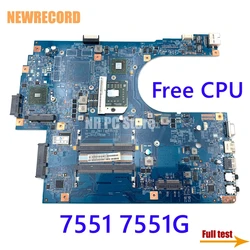 Carte mère 7551 go/7551 go pour ordinateur portable, nouveau record, processeur entièrement testé, Socket S1 DDR3, MBPT901001, JE70 DN mbpt9011 