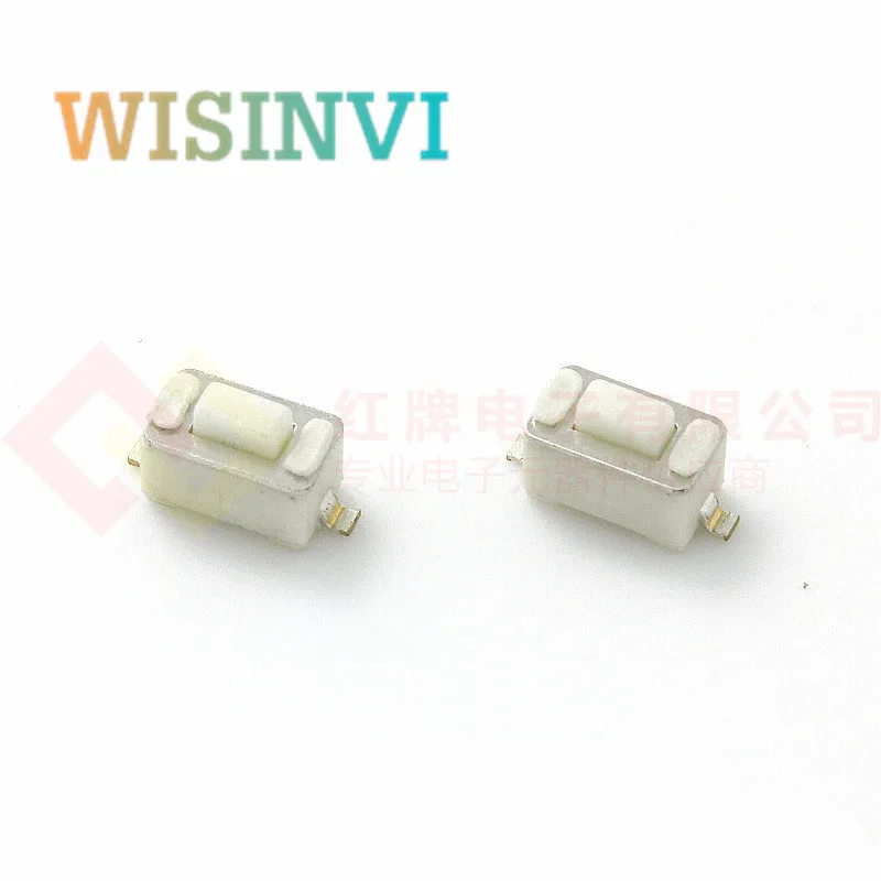 1000 шт. 3X6X5 3X6X4.3MM микро-переключатель Белый Кнопочный тактовый выключатель 3*6*4,3 мм 3*4*5 мм 2pin SMD тактовый выключатель