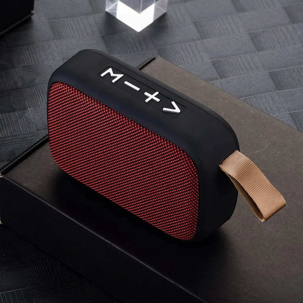 Портативная беспроводная Bluetooth-колонка стерео Tf-карта Fm-динамик для смартфона