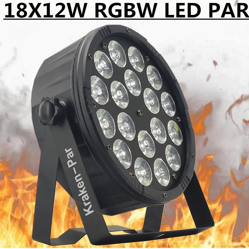 18X12W RGBW LED PAR Light/ disco light dmx512 control LED wash light stage professional dj equipment 100% new