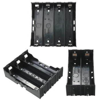 

10x Battery Holder Box Case Black for 4x 13.7V 18650 Battery