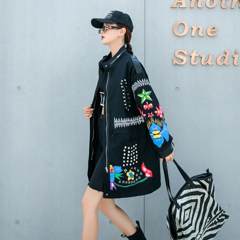 [EWQ] 2020 Spring Autumn New Patchwork Full Sleeve