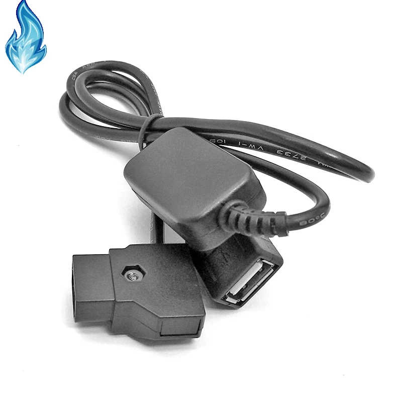 Anton Battery D-Tap P-Tap Male Connector to DC 5V Female USB Power Charging Cable for Apple iPhone Android Mobile Phone MP3 MP4 charging cable,usb charging cable