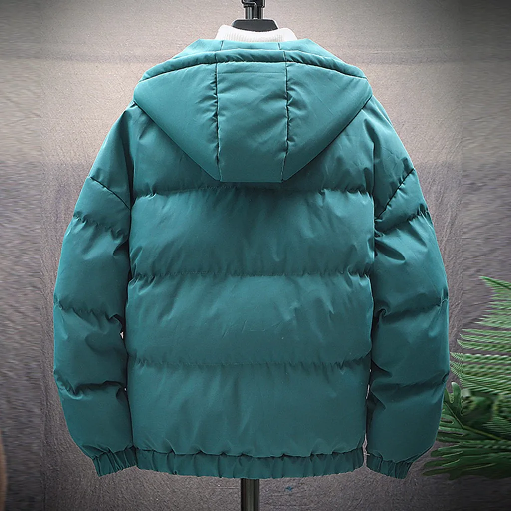 Abrigos mujer invierno chaqueta hombre зимнее пальто для мужчин зимний стиль модный светильник однотонное теплое пальто из хлопка