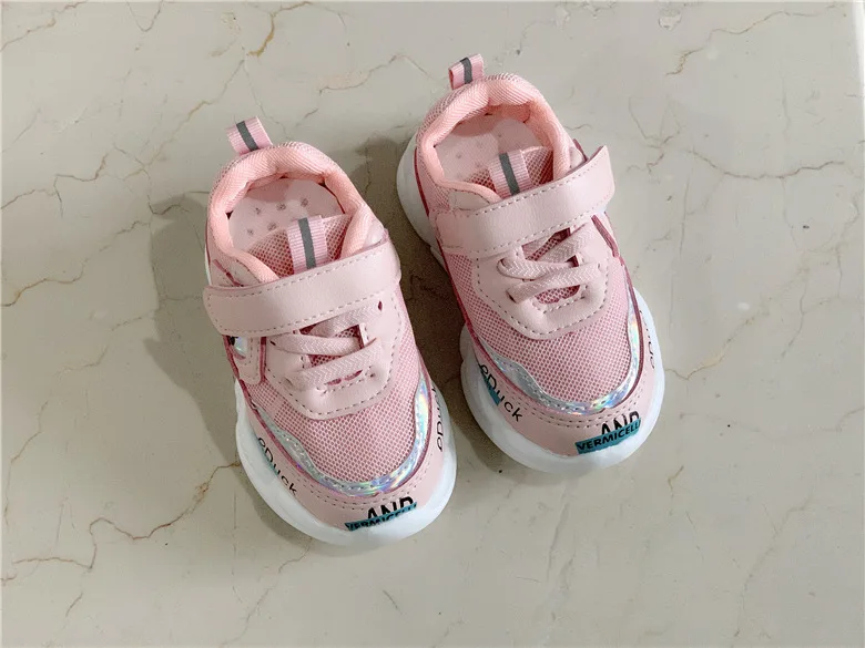 Sapato Infantil Menina Basket Enfant Buty Dzieciece Tenis De nigno Bambas niuna; кроссовки для мальчиков; обувь для маленьких девочек; Baskets Fille