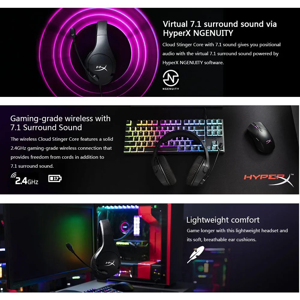 cloud stinger core 7.1 surround sound