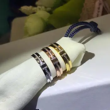 

925 sterling silver double T diamond ring, three colors for you to match, charming and sensual, wonderful for women