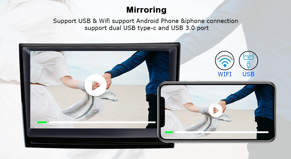 Discount 2 Din Android 9.0 Car Multimedia player for Porsche/911/997/Cayman/Boxter radio head unit gps navi dvd stereo 2GB RAM 4G IPS+DSP 6