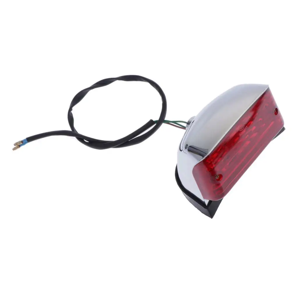 ABS Plastic - Red Taillight Brake Tail Light for Honda Rebel CA 250 CMX 250C