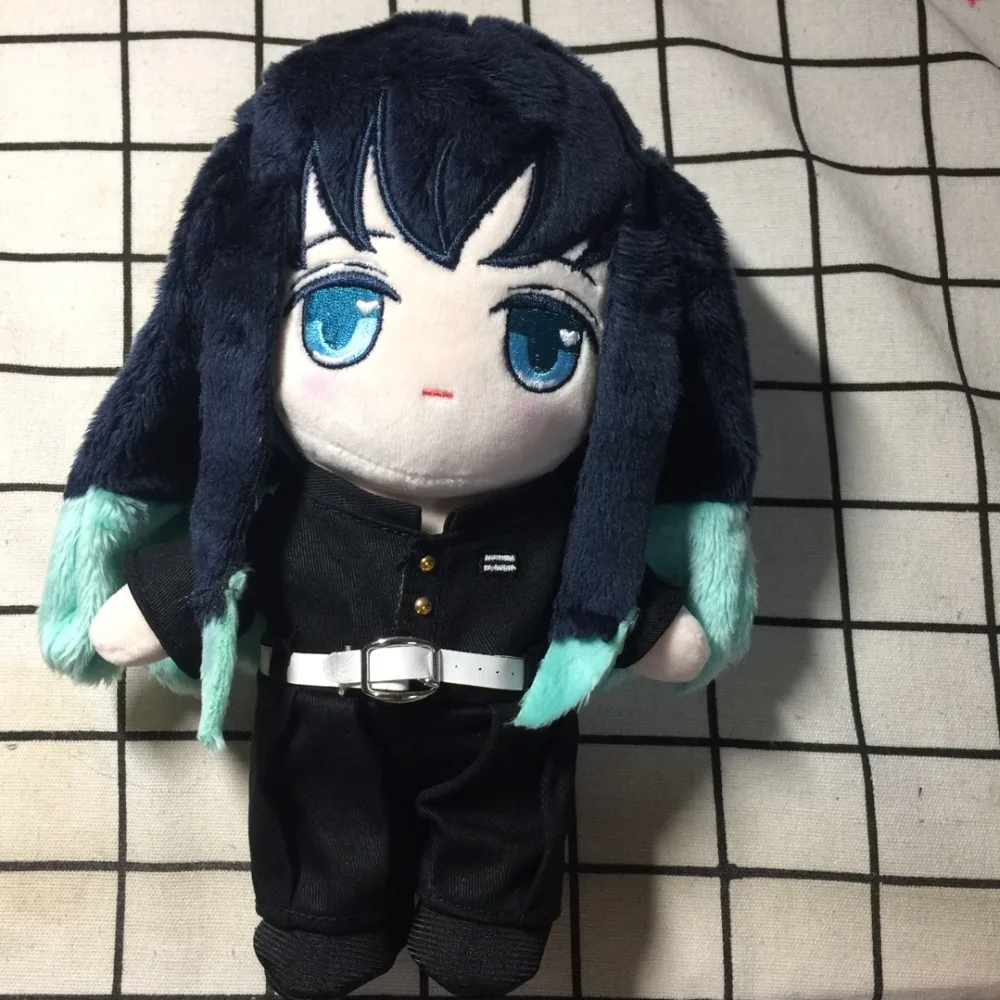 Details about   Anime Demon Slayer Dress Up Doll Tokitou Muichirou Cosplay Stuffed Toy Gift 20cm