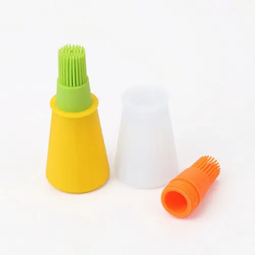 1Pcs Cleaning Brushes Silicone Oil Brusher BBQ Cooking Bake Pancake Basting Bread Brush Kitchen Utensil Brush Cleaner