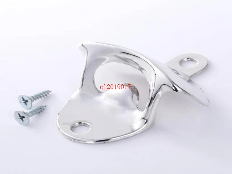 Wall Mount Bar Beer Stainless Steel Iron Glass Cap Bottle Opener High Quality ECO Friendly Kitchen Gadgets Tool