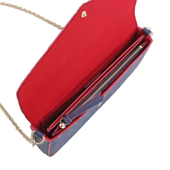 

3 pieces bag sets 2020 Women Messenger Bag Clutch Wallet On Chain Small Flap Bag Luxury Designer Shoulder Bag