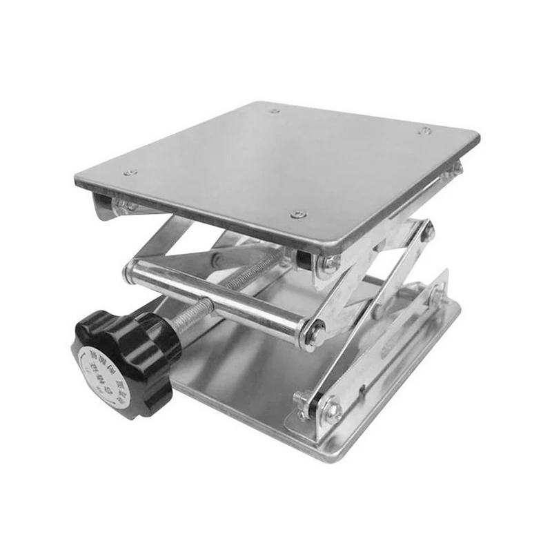 Aluminum Lifter Router Plate Table Woodworking Machinery Engraving Laboratory Lifting Stand Manual Lift Platform Carpentry Tools woodworking tool router insert plate router plate woodworking lift table woodworking tool kit