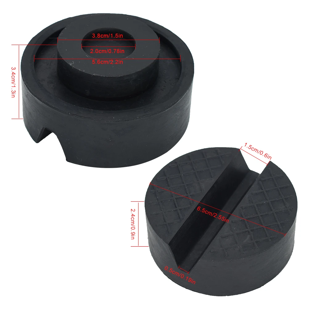 Jack Gummi Pad Anti-slip Schiene Adapter Unterstützung Block Heavy Duty Auto Lift Werkzeug Zubehör Für Toyota Honda Nissan mazda Hyundai – Detail 1