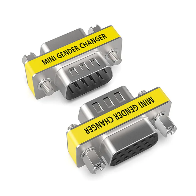 VGA Gender Changer - HD15 Female To Female VGA Cable Extension Adapter