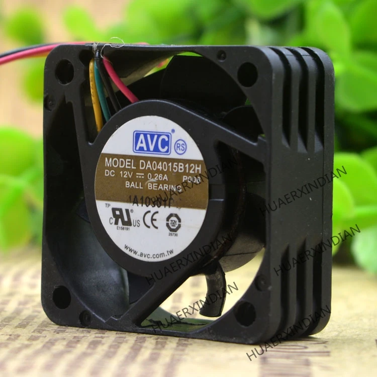 

Original NEW 4CM 4015 12V 0.26A DA04015B12H 4 wires PWM Motor protection cooling Fan