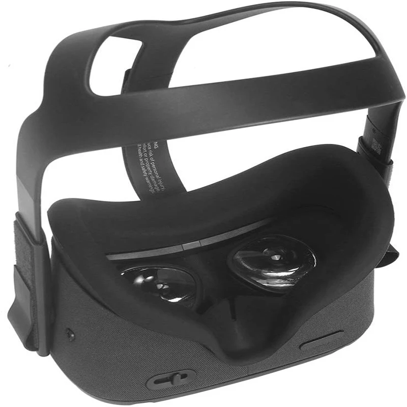 Гибкий силиконовый чехол для лица VR Сменный Набор для Oculus Quest все-в-одном VR игровая гарнитура