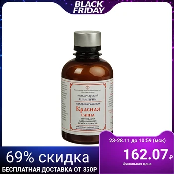 

Shampoo Monastyrskiy "Red clay", sulfate-free 200 ml
