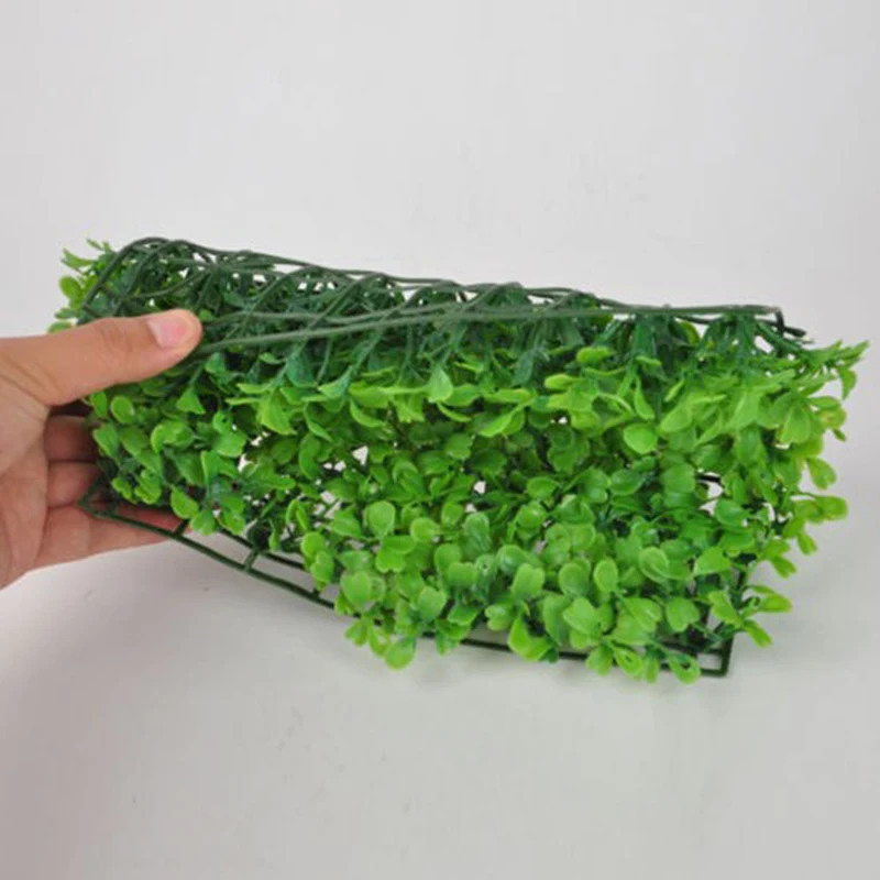 25*25cm Artificial Water Artificial Aquatic Green Grass Plant Fish Tank Landscape Lawn Aquarium Encrypted Turf Decoration