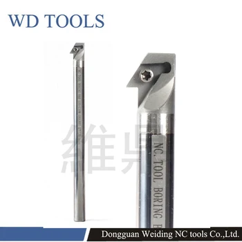 

SDZCR Boring Bar solid carbide Internal turning tool CNC 55 degree dcmt insert holder Lathe cutting tool boring bar