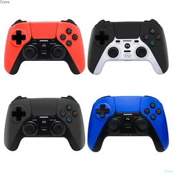 Wireless Bluetooth PS4 Handle With Light Touch Screen Six-Axis Gyroscope Vibration Suitable For PS4 Host PC Computer Gamepads