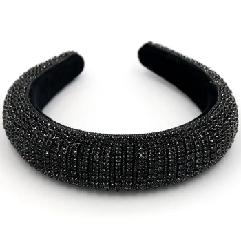 

Rhinestone Padded Headband Bejewelled Statement Headband Party Headband Hair Accessories