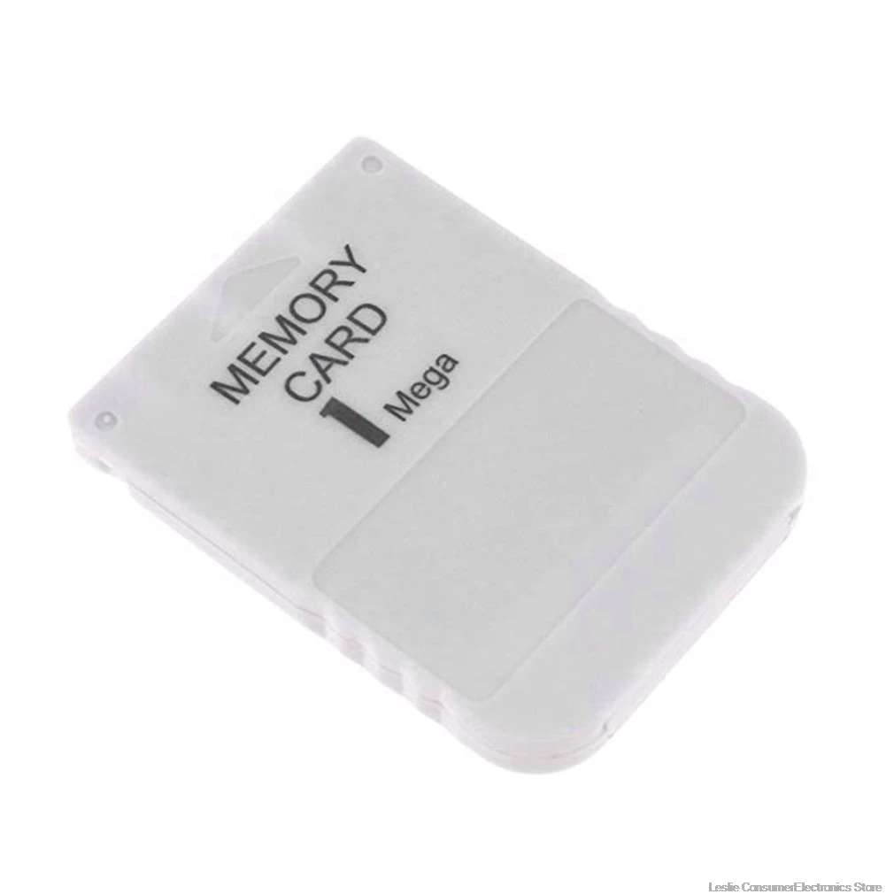 for PS1 Memory Card 1 Mega Memory Card For Playstation 1 One PS1 PSX Game Useful Practical Affordable White 1M 1MB