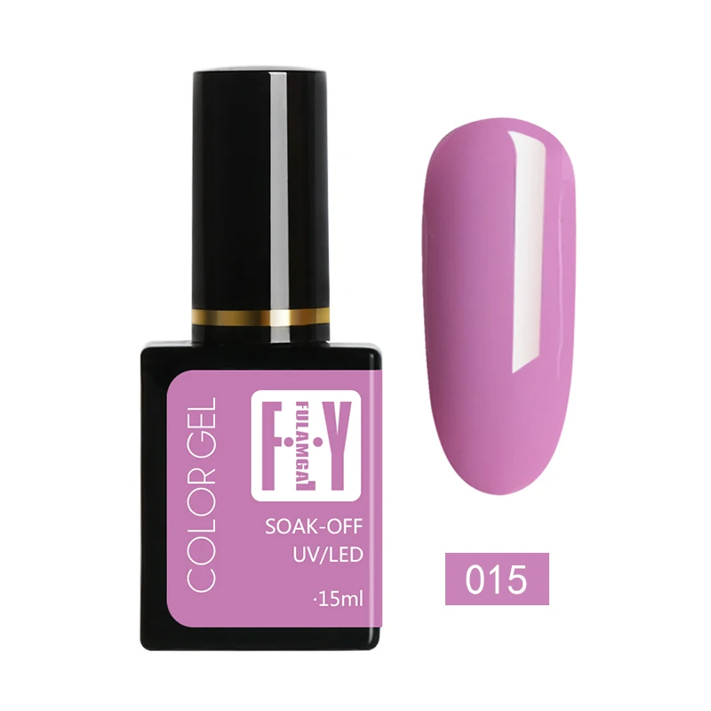 1 шт. набор гелевых лаков! полупостоянная гель uv Vernis светодиодный Гель-лак био-Гели Soak Off Nail Art Лаки Гибридный Гель-лак для ногтей гель лак для ногтей - Цвет: 015