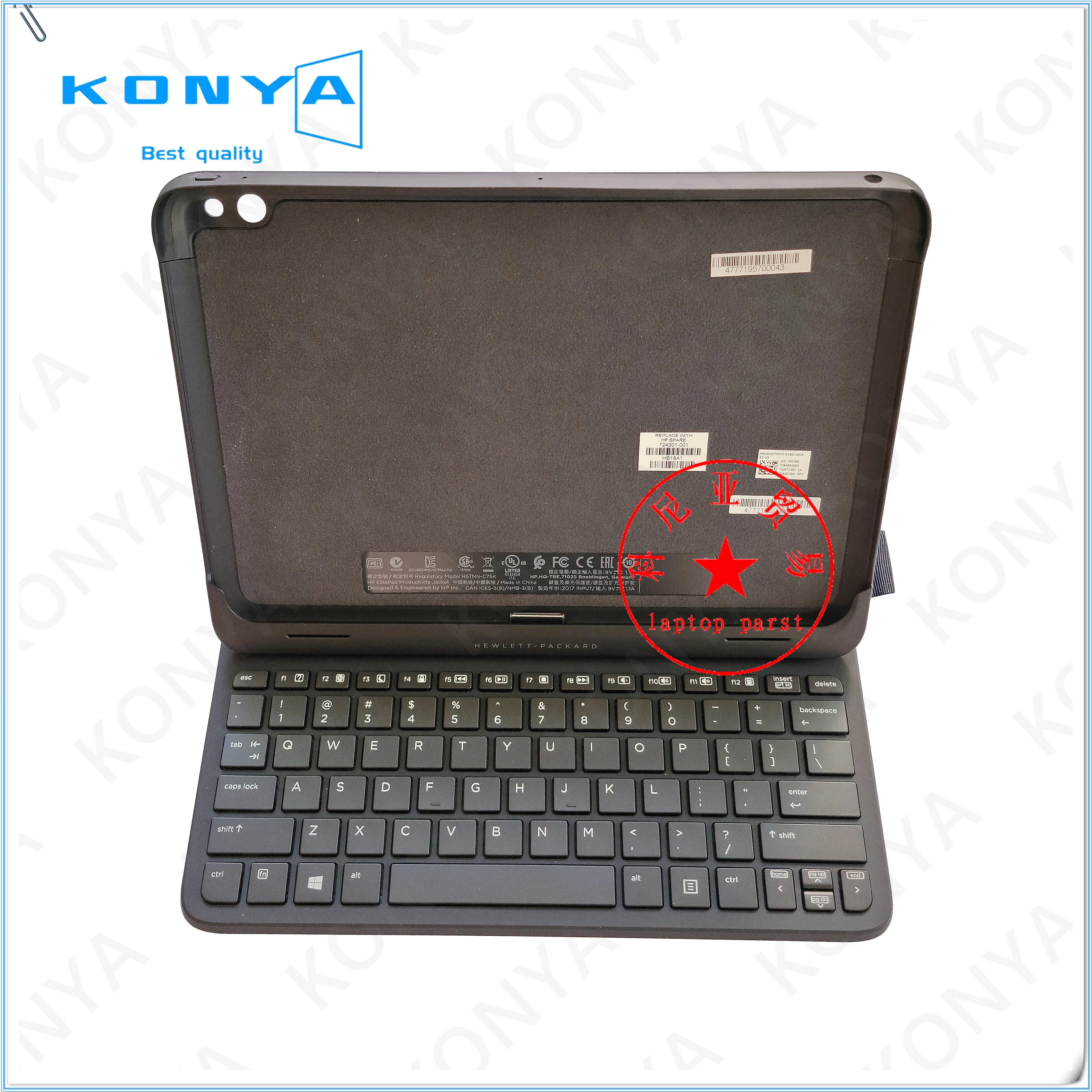 Original para hp Elitepad 900 g1 1000 g2 Tablet Case Protetor Teclado Base Expansão Case 724301001 724301-fl1 Novo