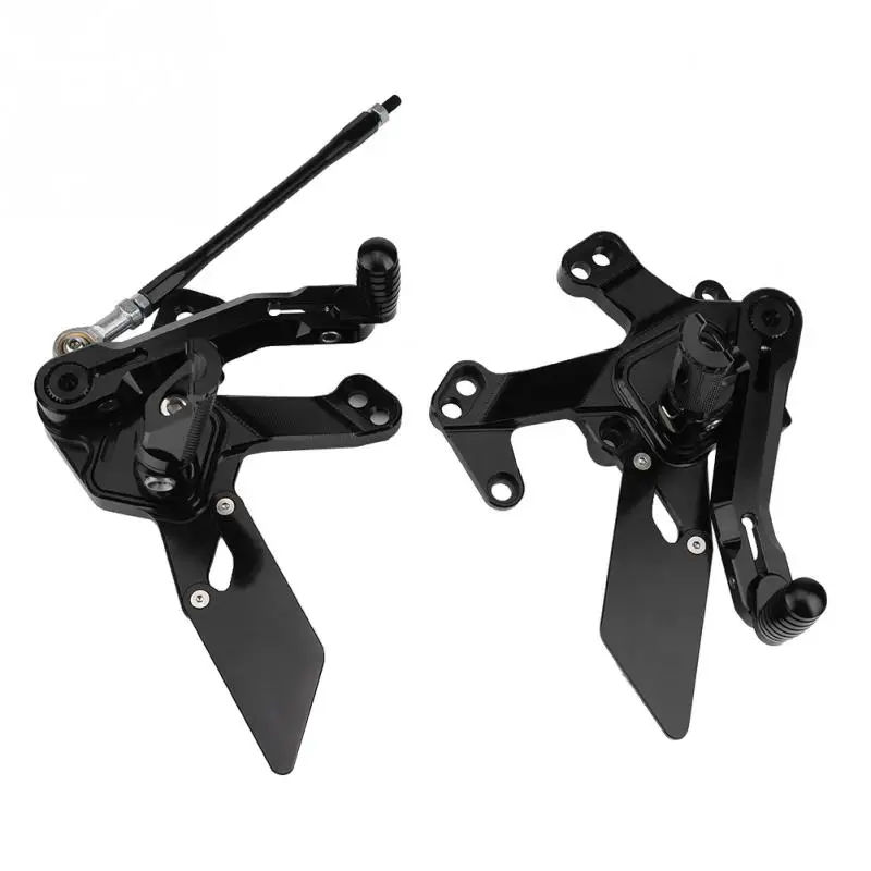 1 пара Прочный ЧПУ алюминиевый мотоцикл Rearset подножка подножки для Kawasaki Z1000 аксессуары для двигателя Новинка