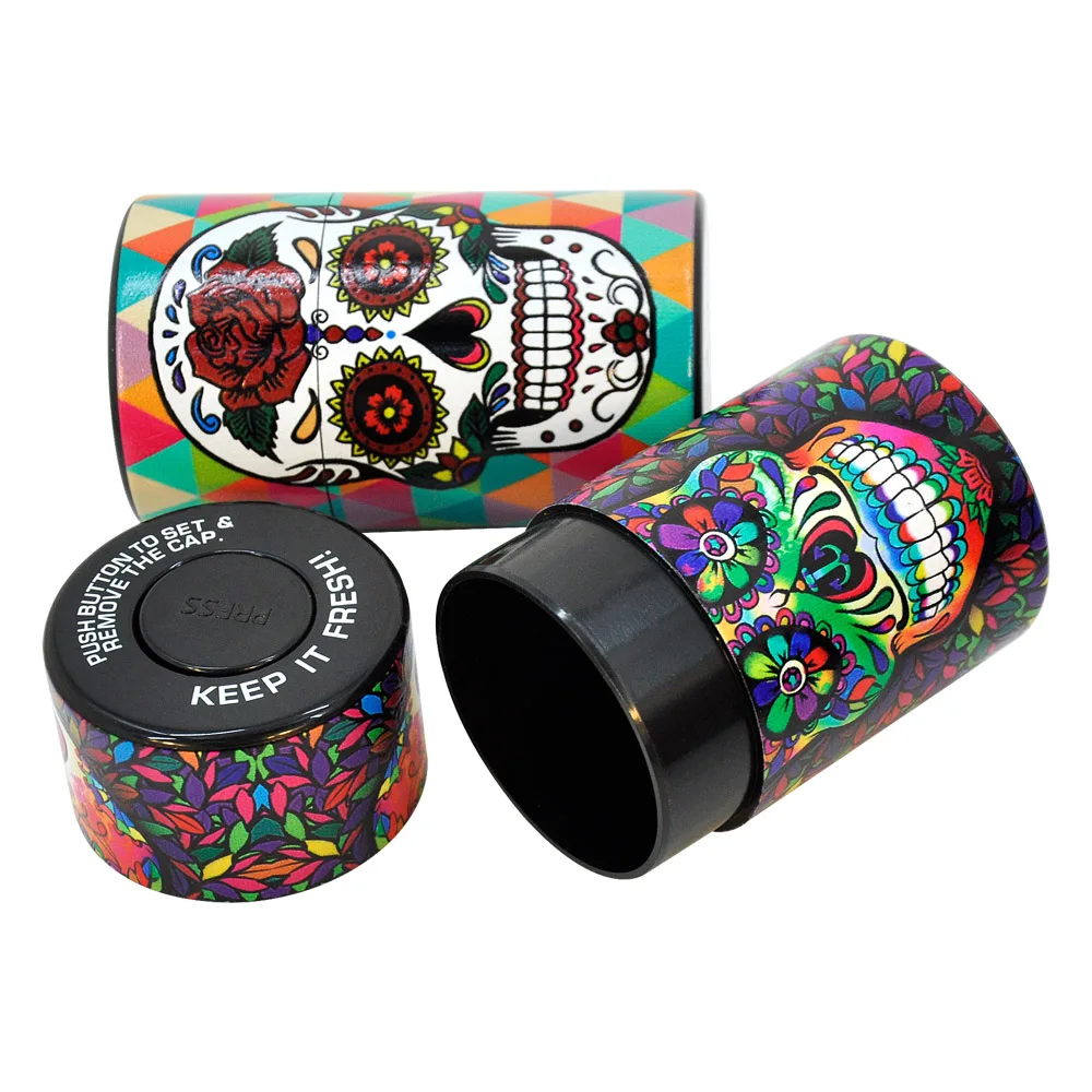 Plastic Vacuum Stash Jar Acrylic Vacuum Jar_voghion.com