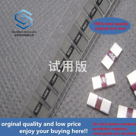 30 шт. 100% оригинальный новый SMD резистор из сплава 2512 R001 0.001R 1% 2W RL-3264-9-R001-FNH |