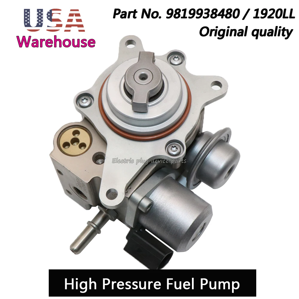 

Original 9819938480 1920LL High Pressure Fuel Pump for MINI Cooper S Turbocharged R55 R56 R57 R58 R5 Peugeot 207 308 3008 5008
