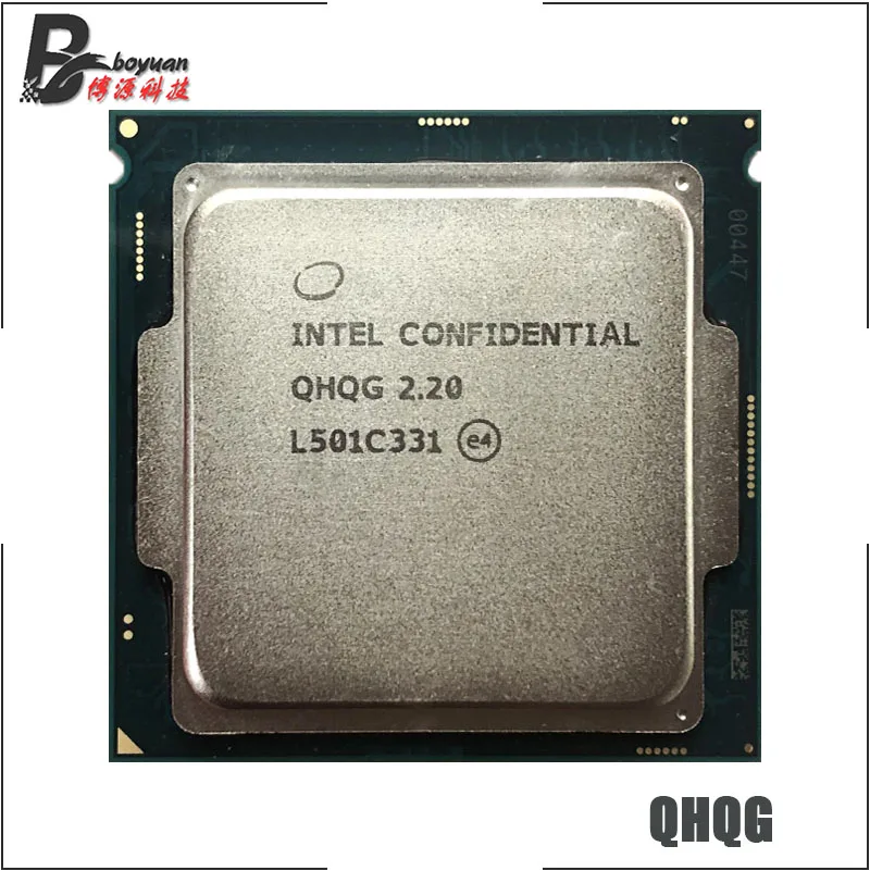 Процессор Intel core i7 es QHQG 2 ГГц четырехъядерный восьмипоточный ЦПУ L2 = 1M L3 8M 6700K 6400T LGA