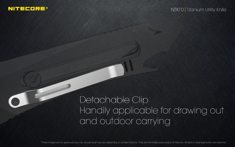 NITECORE NTK10 Titanium Utility Knife (15)