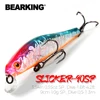 BEARKING para pesca caliente 2022 señuelos brillantes crank minnow 9cm 10g, sistema de peso magnético de tungsteno wobbler cebo artificial ISCA ► Foto 1/6